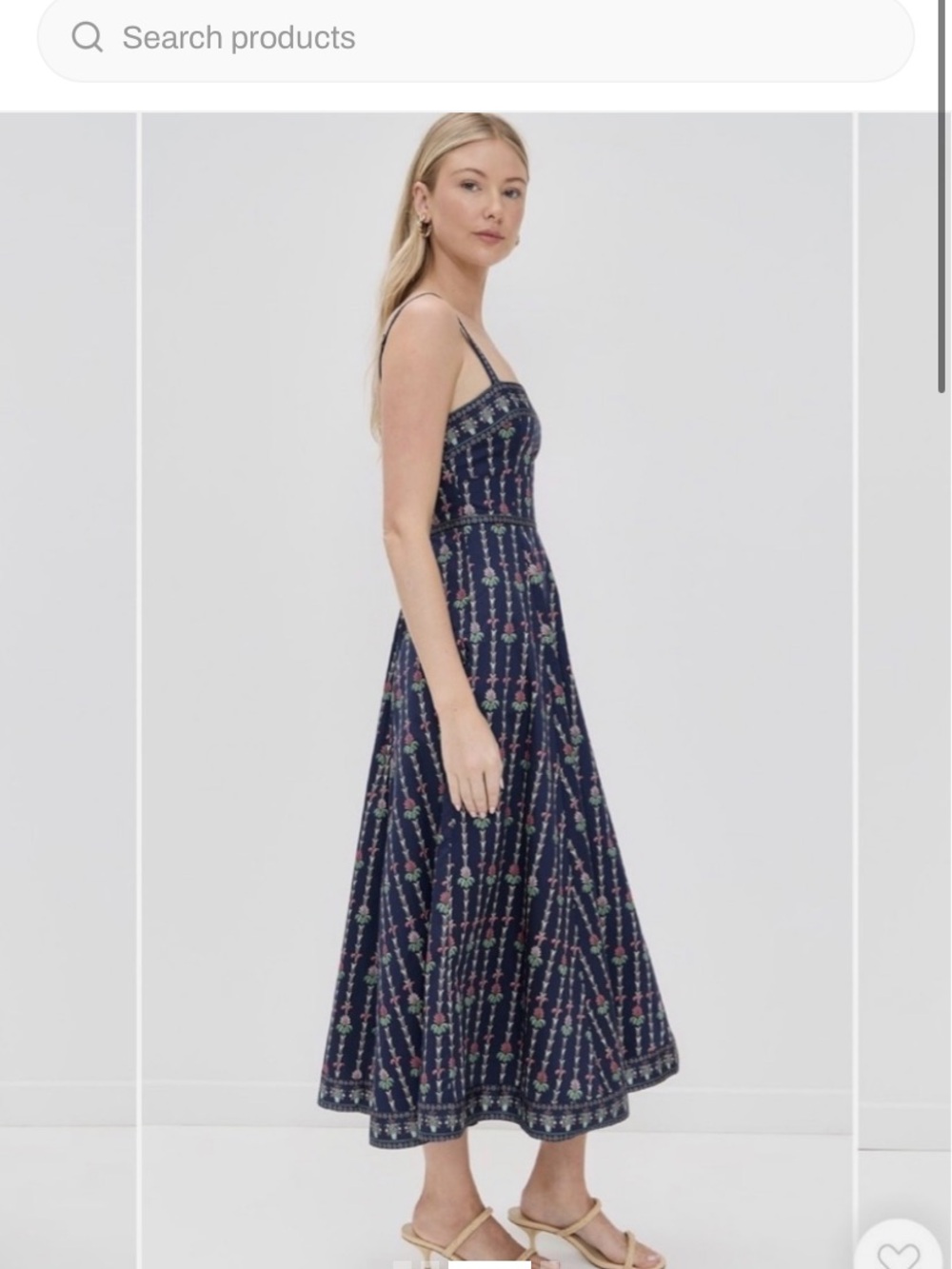 Hill House Home Margot Dress in Trailing Fern 🌿 small - Picture 9 of 9
